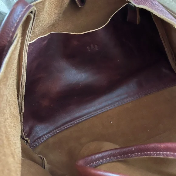 Portland Leather Goods Large Verona. Nutmeg. - Picture 9 of 10